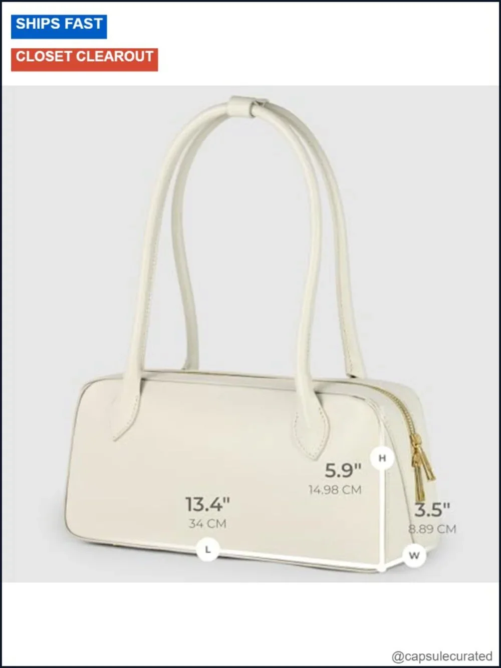 Italian Calf Leather Handbag with Top Handles Zippered Satchel Purse